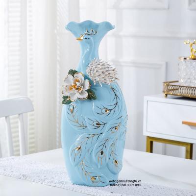 Bình Cắm Hoa Chim Công - sản phẩm trang trí nhà cửa độc đáo